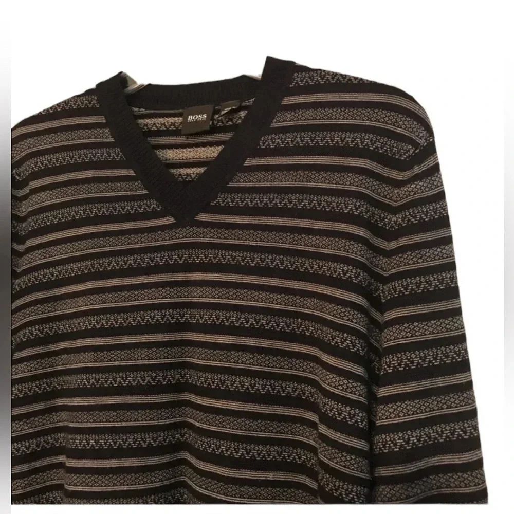 Hugo Boss Benja Virgin Wool Blend Sweater